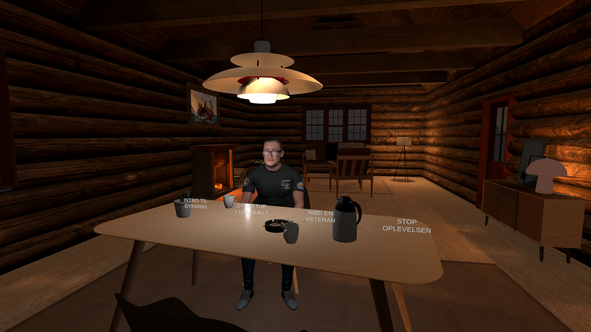 Havets Helte, cabin scene - Innopixel